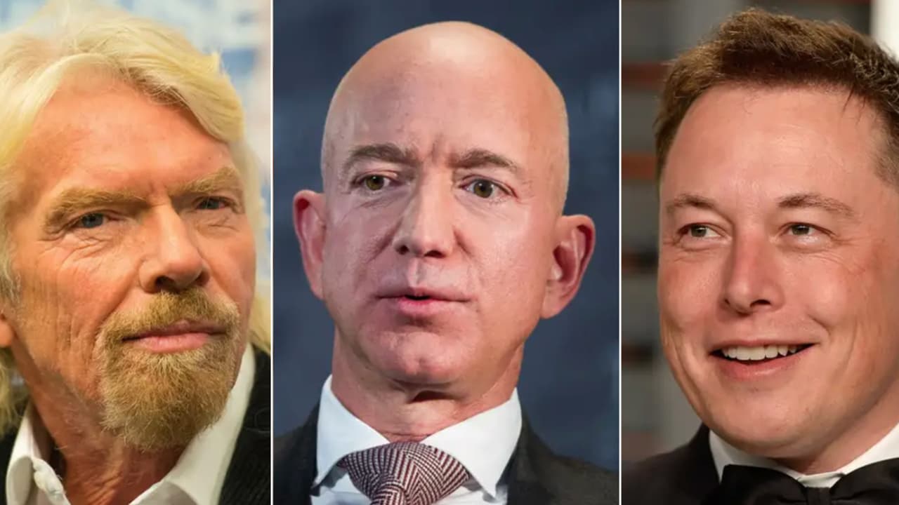 Branson, Bezos a Musk