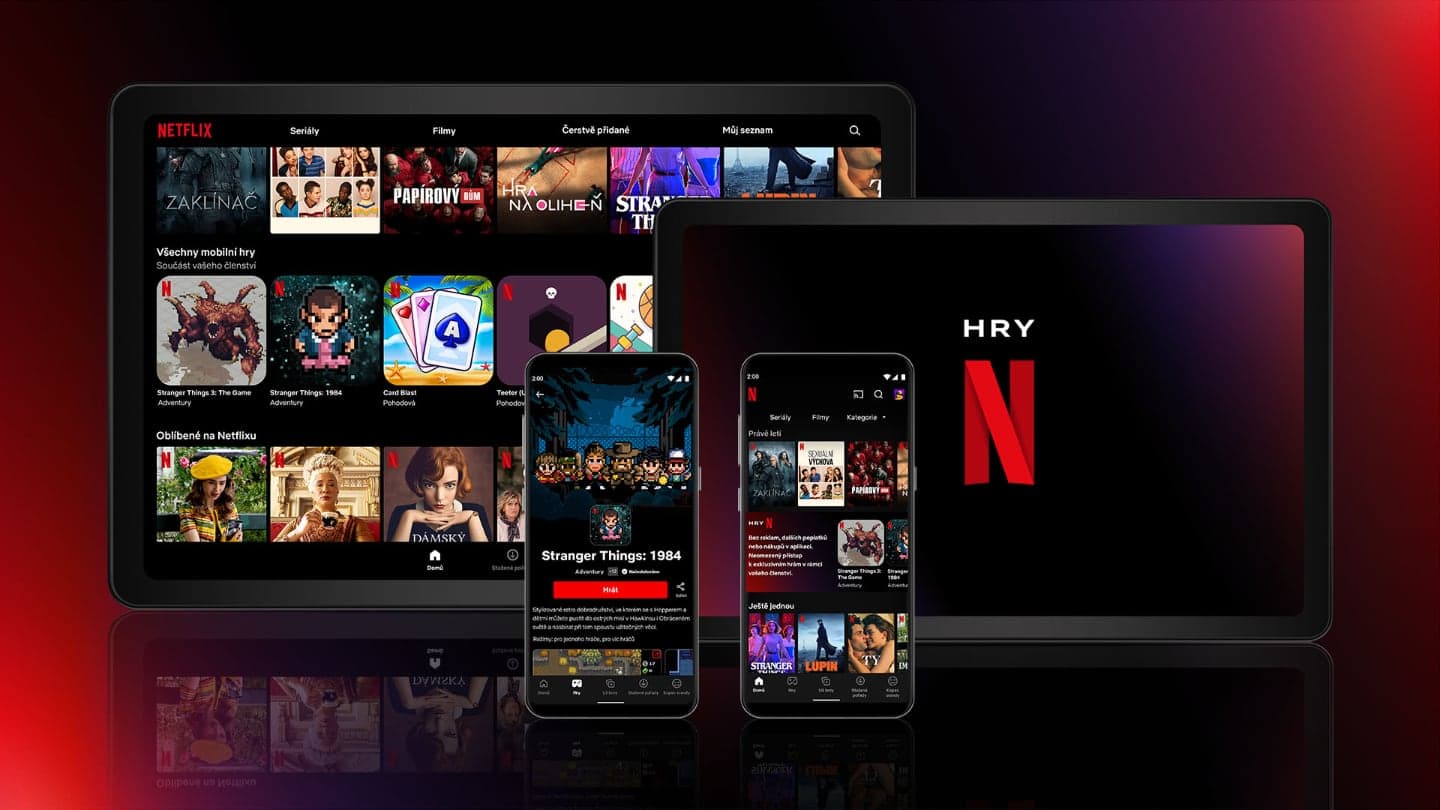 Netflix přináší mobilní hry na Android a iOS