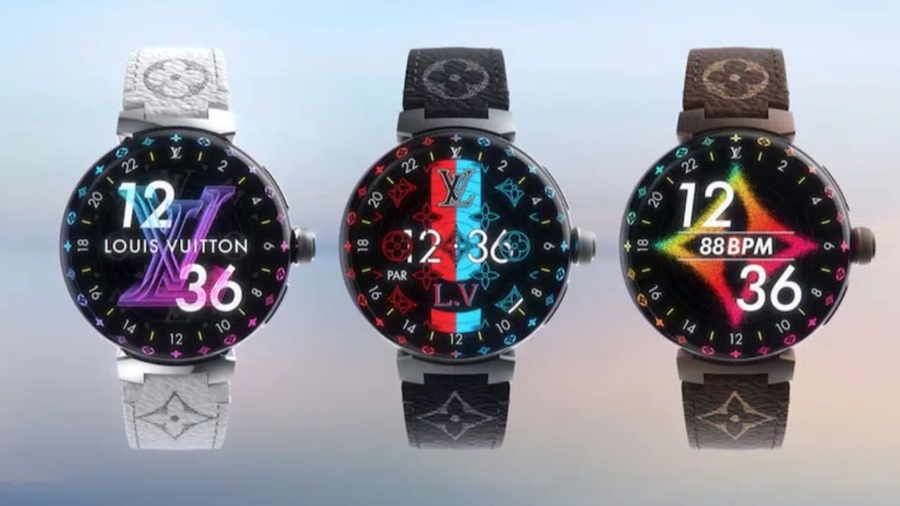 Chytré hodinky Louis Vuitton Tambour Horizon Light Up