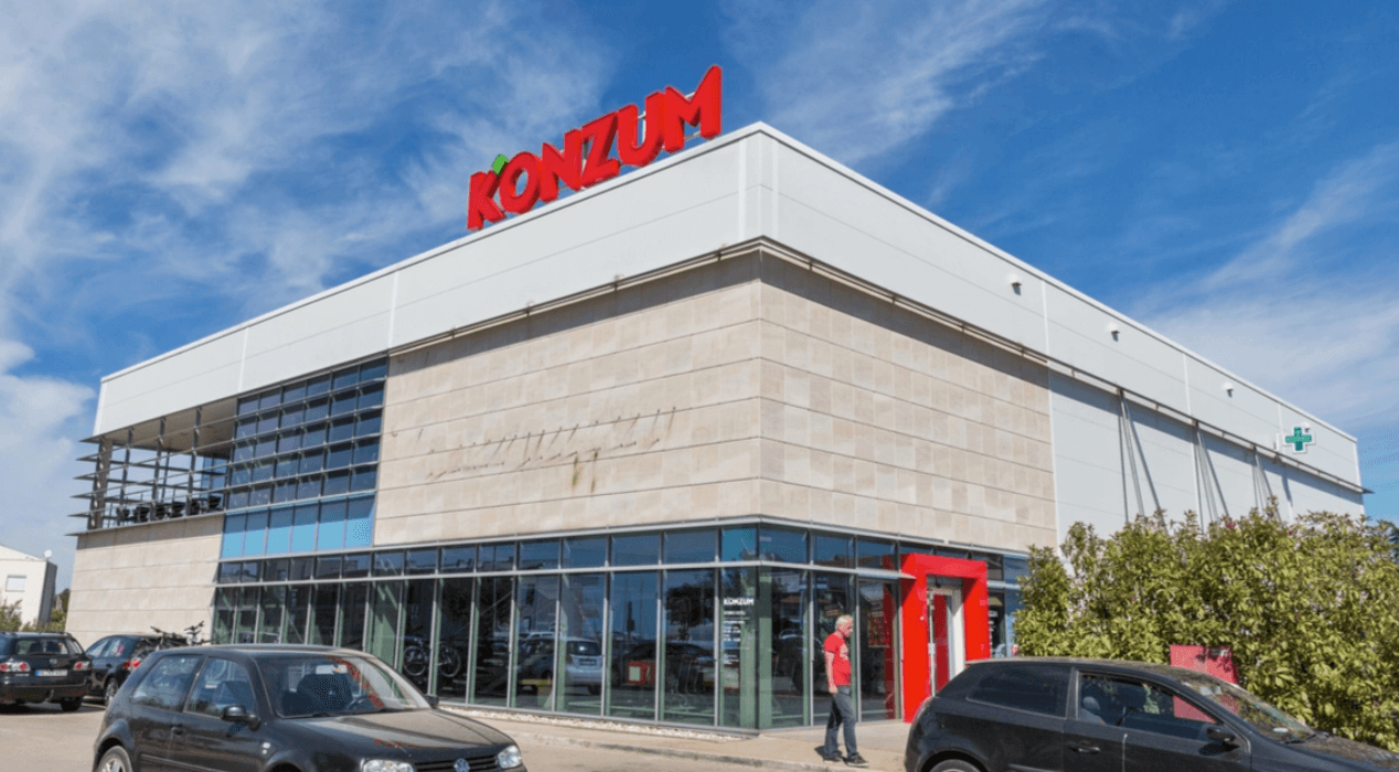 chorvatský řetězec Konzum