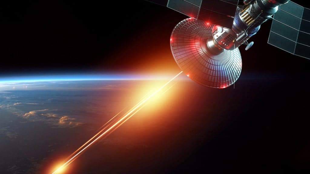 Čínský laser na oběžné dráze