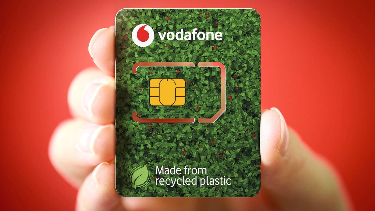 Vodafone Eco-SIM karta