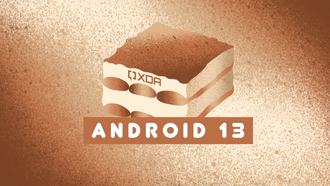 Android 13 Tiramisu, ilustrační