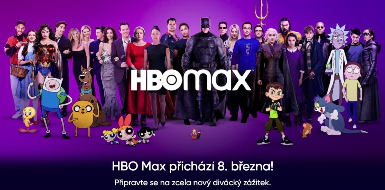 HBO MAX přichází. Jste připraveni?