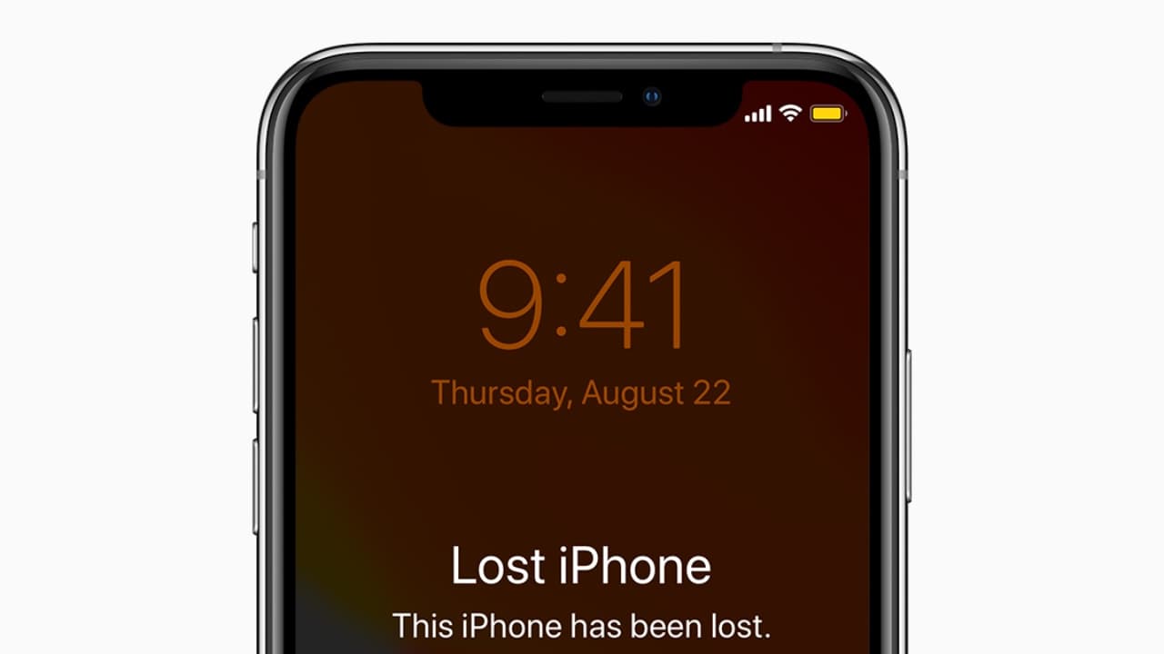 Lost mode na iPhonu