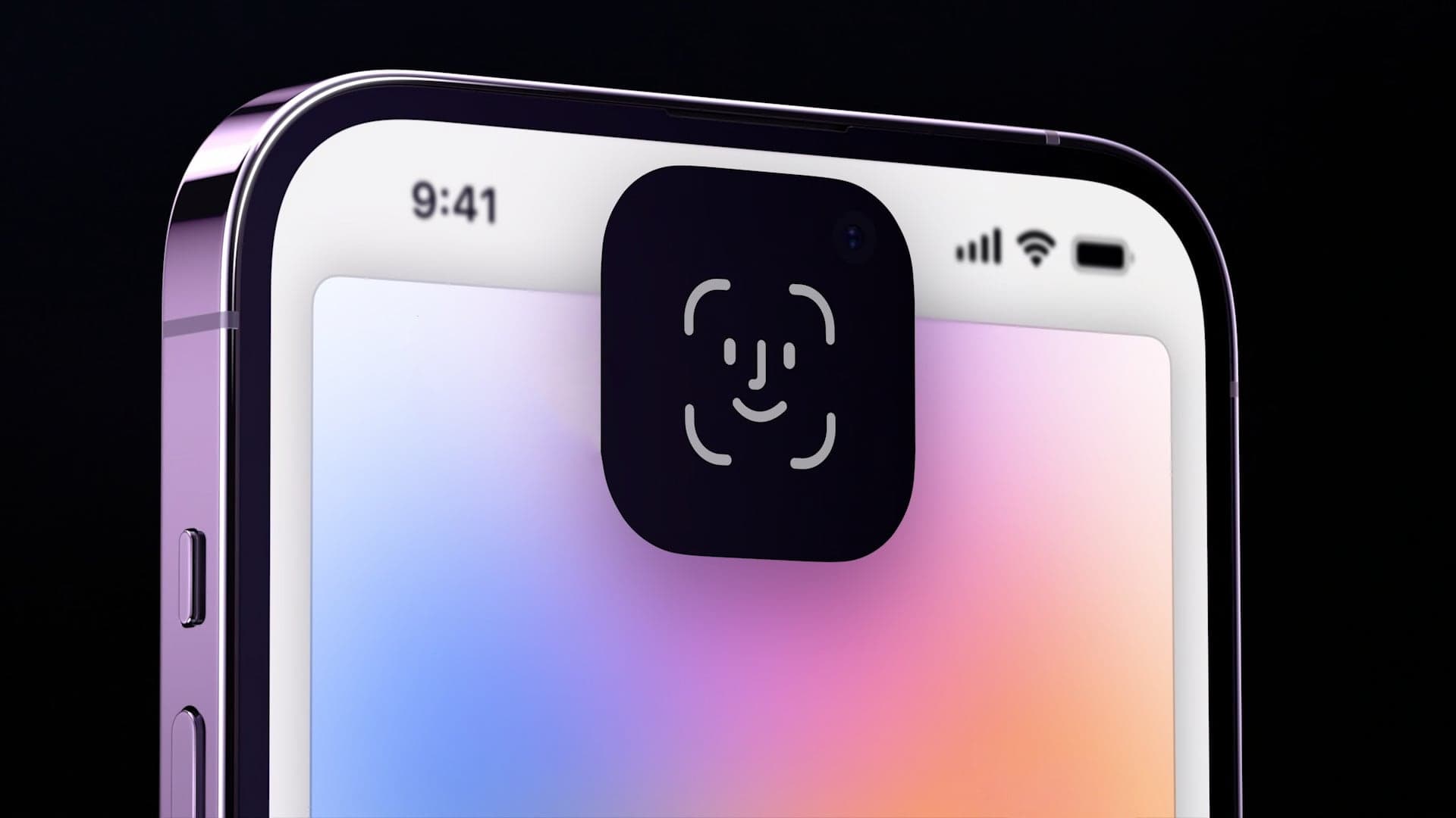 iPhone 14 Pro a technologie Face ID