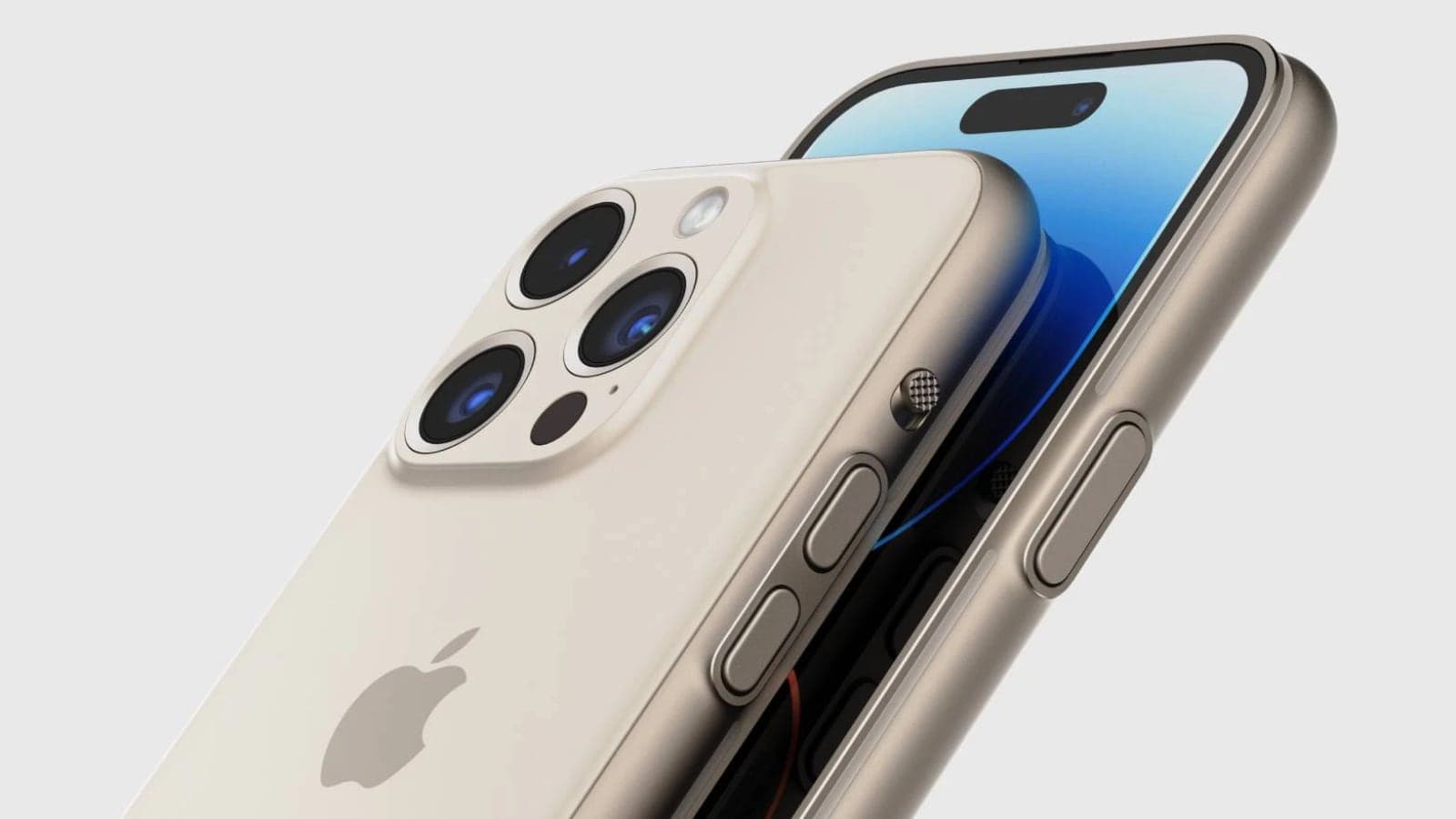 Apple iPhone 15 a neoficiální fanouškovský render