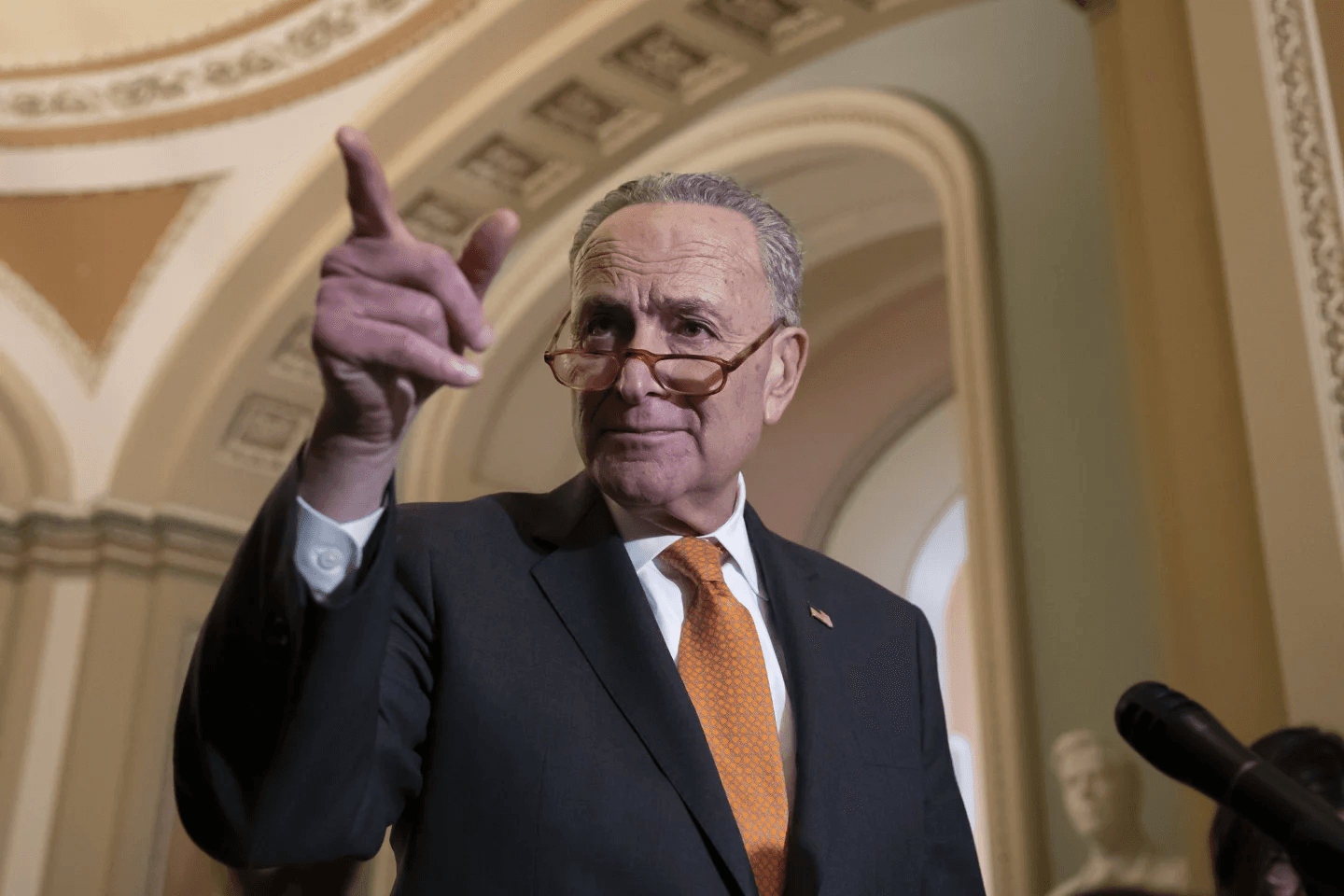 Chuck Schumer, vůdce většiny senátu v USA