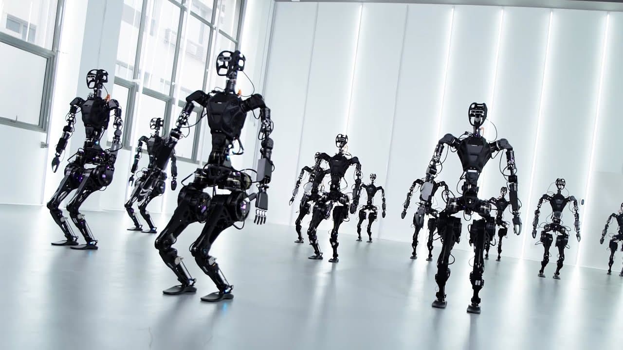 Roboti GR-1 jsou připraveni k výrobě