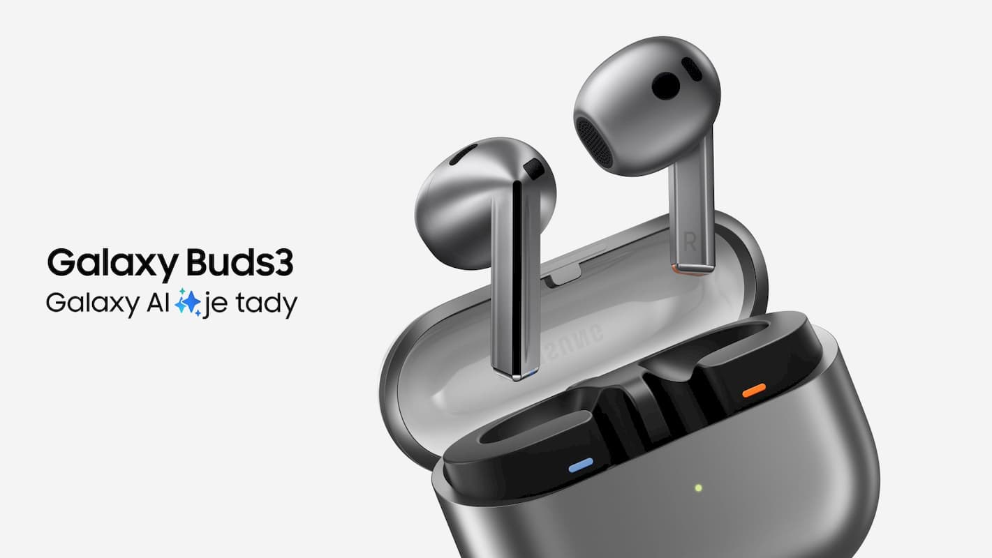 Samsung Galaxy Buds 3 | foto: Samsung