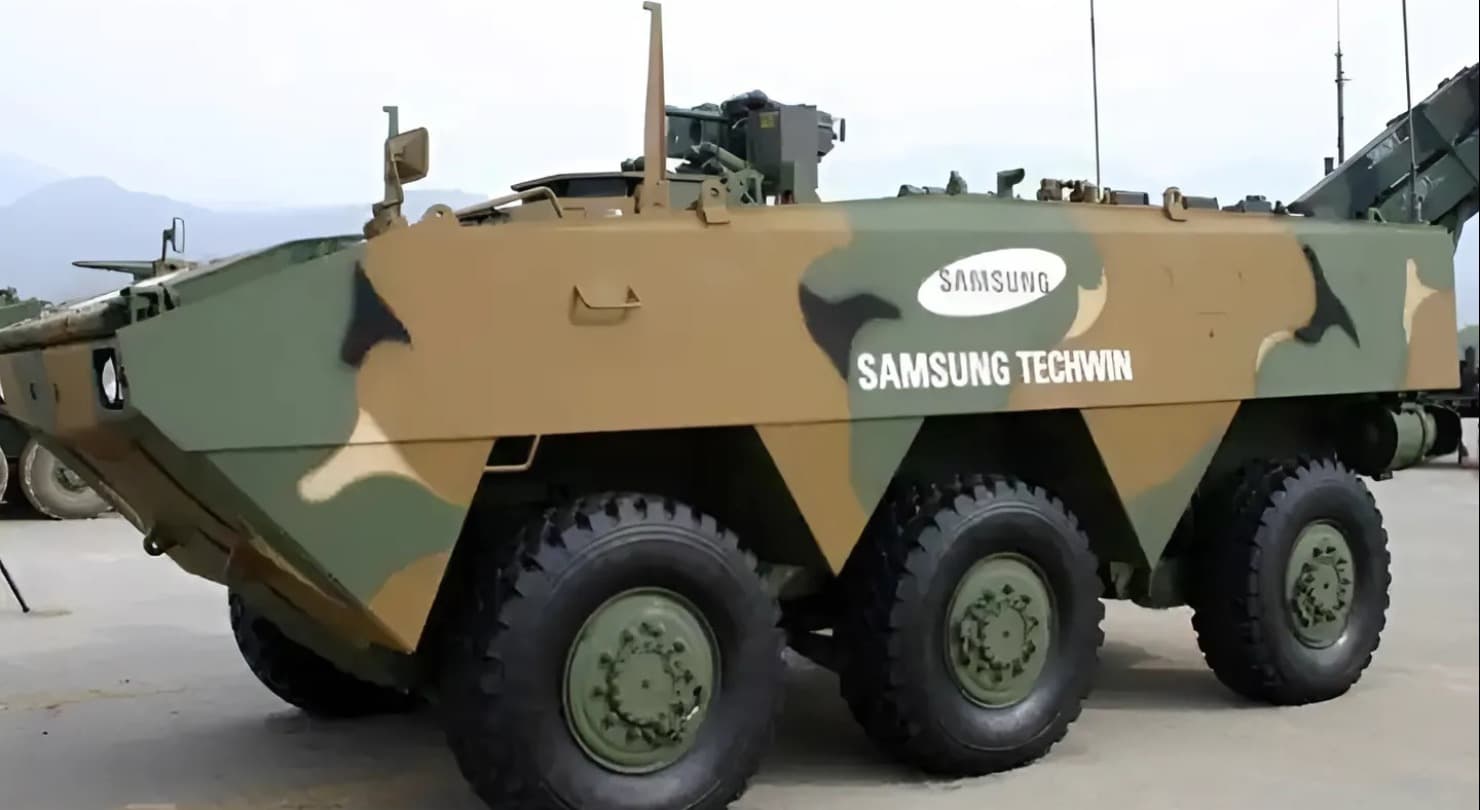 Samsung dokonce vyrábí i vojenskou techniku | foto: Military Today