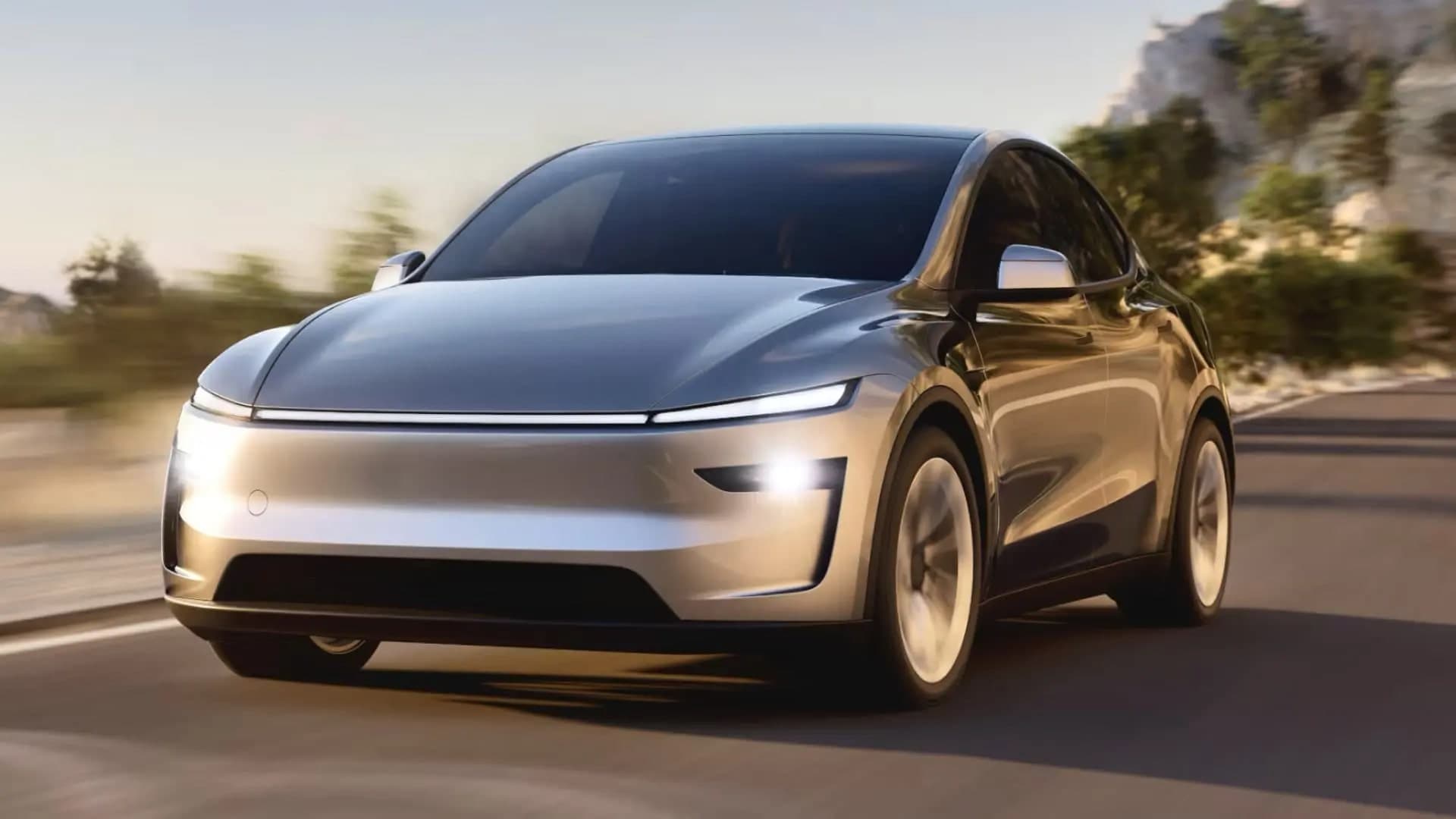 Tesla Model Y (2025) zepředu | foto: Tesla
