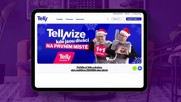 Jak si zařídit internetovou televizi Telly? Češi, vyzkoušejte si ji nejdřív zdarma