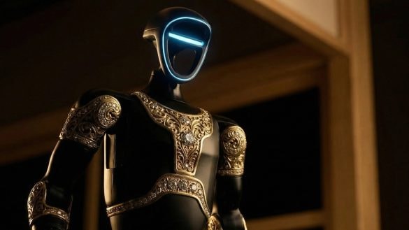 Humanoid za miliony: Nosí drahé kameny a zlato po vzoru arabské šlechty