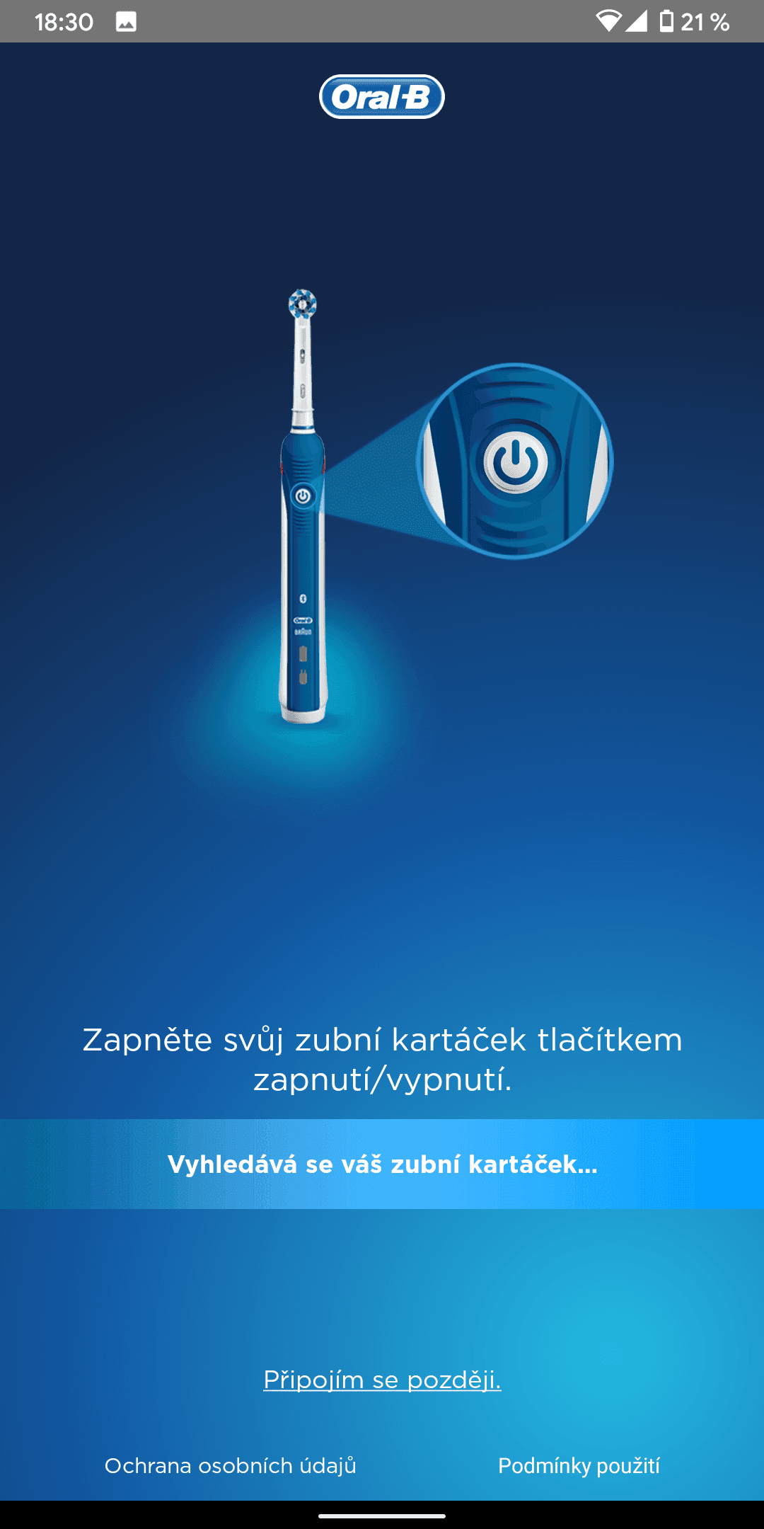 chytry kartacek oral b genius x test screen1