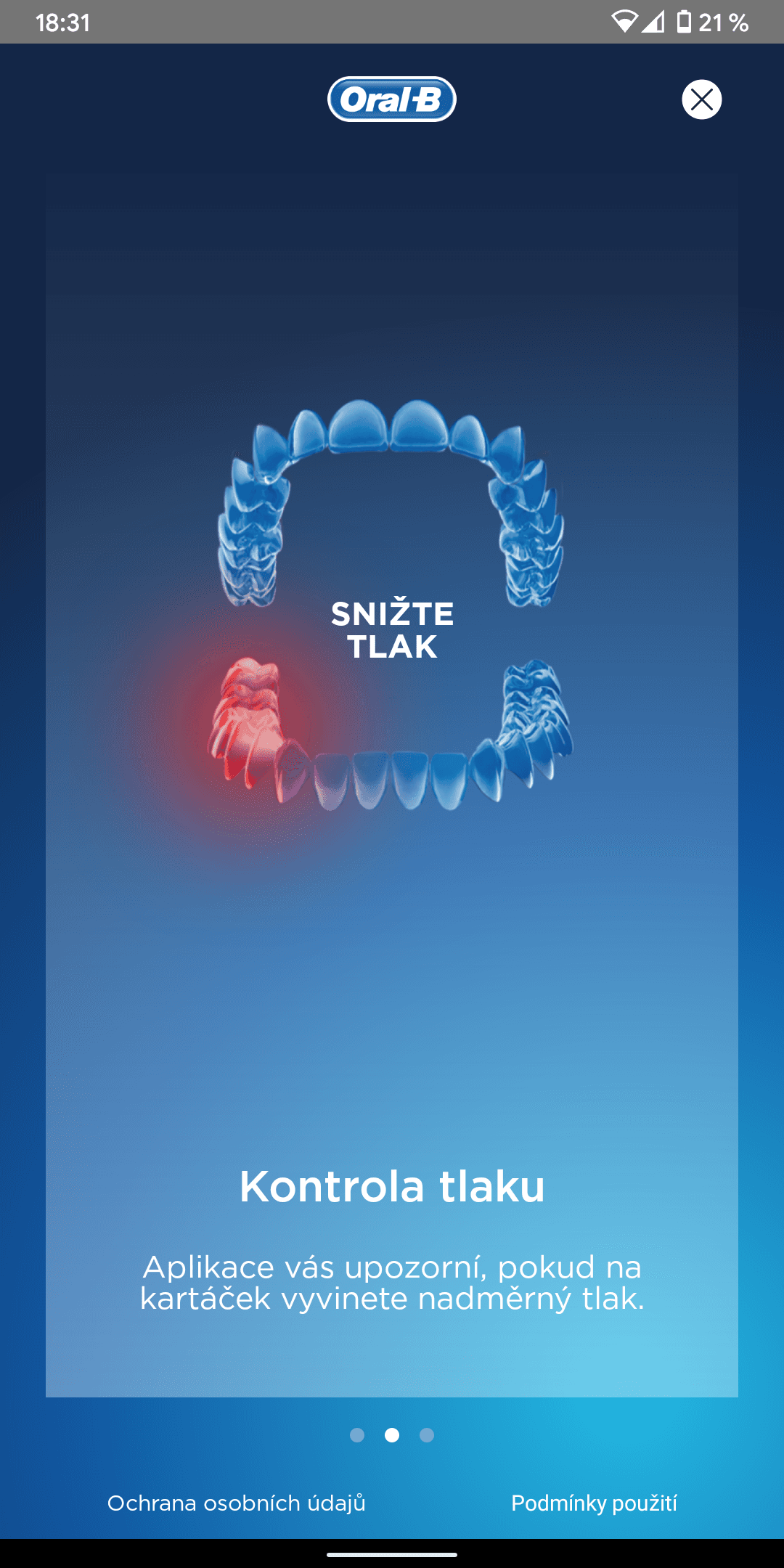 chytry kartacek oral b genius x test screen4