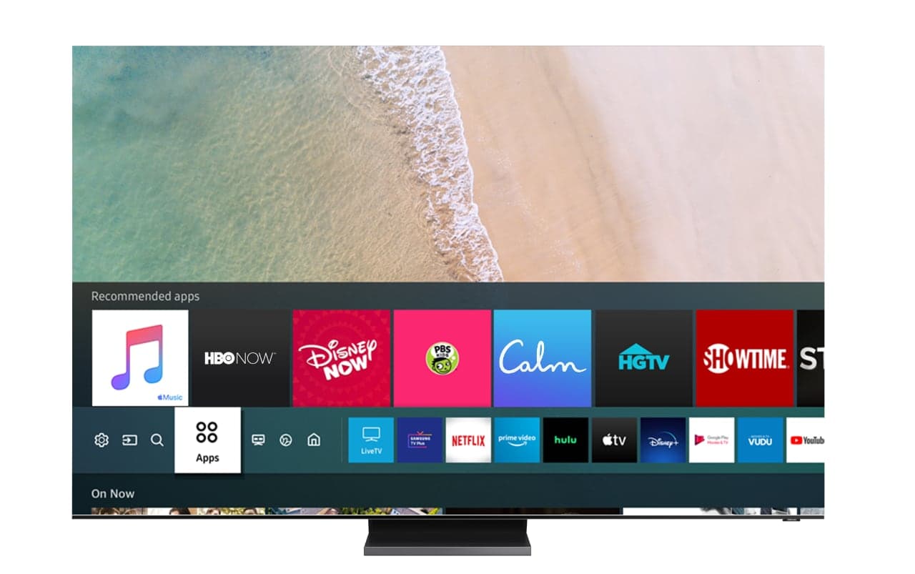 Chytrá televize Samsung Smart TV a aplikace Apple Music | foto: Samsung