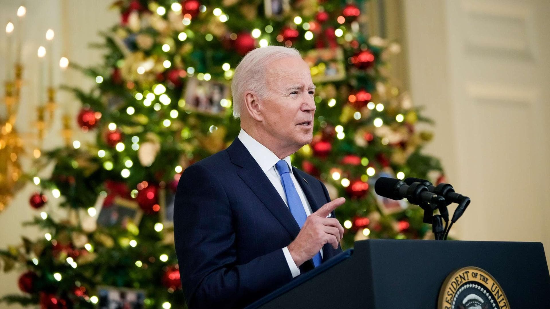 Prezident USA Joe Biden pult