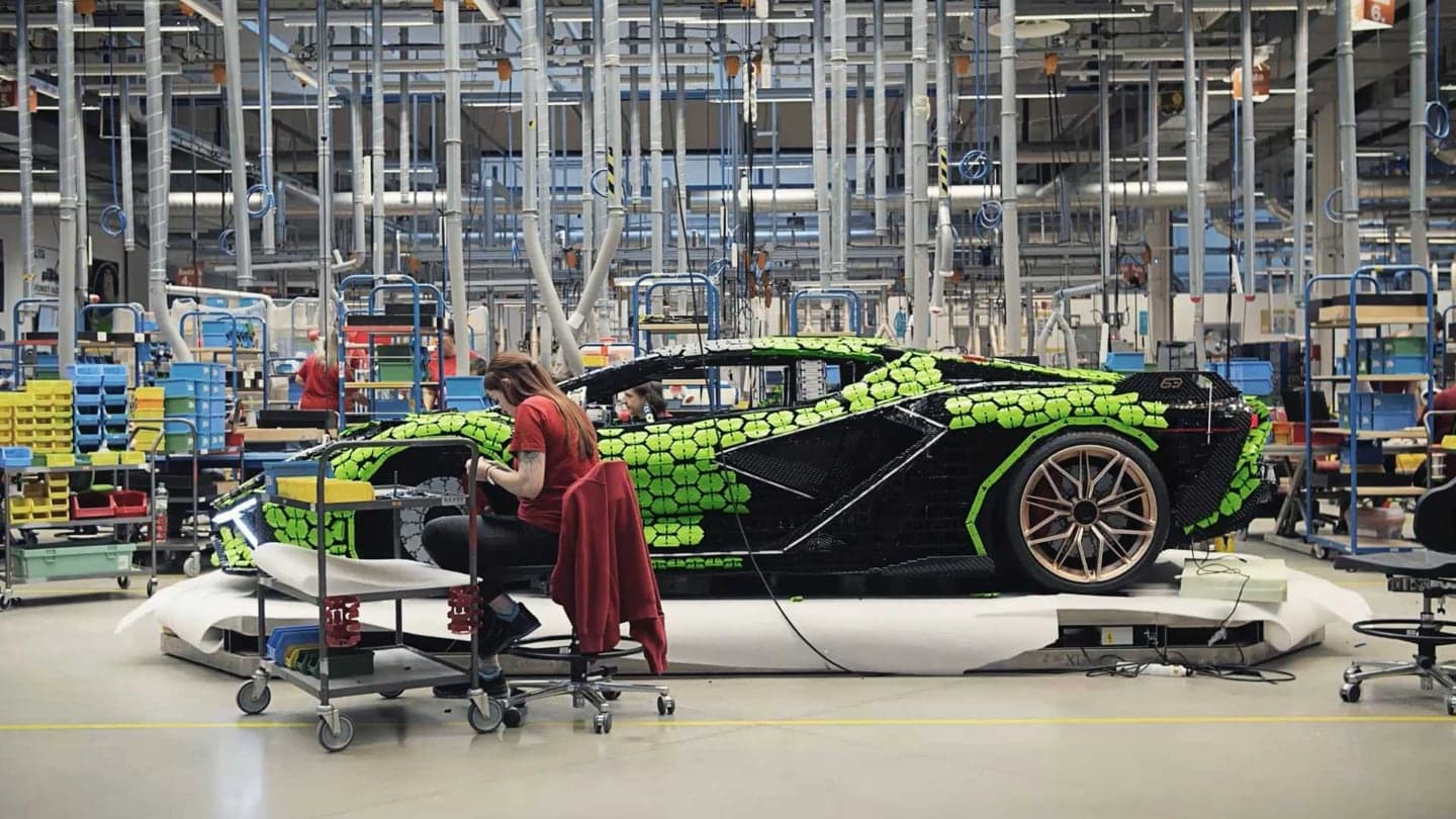 Lamborghini Sián z LEGO Technic