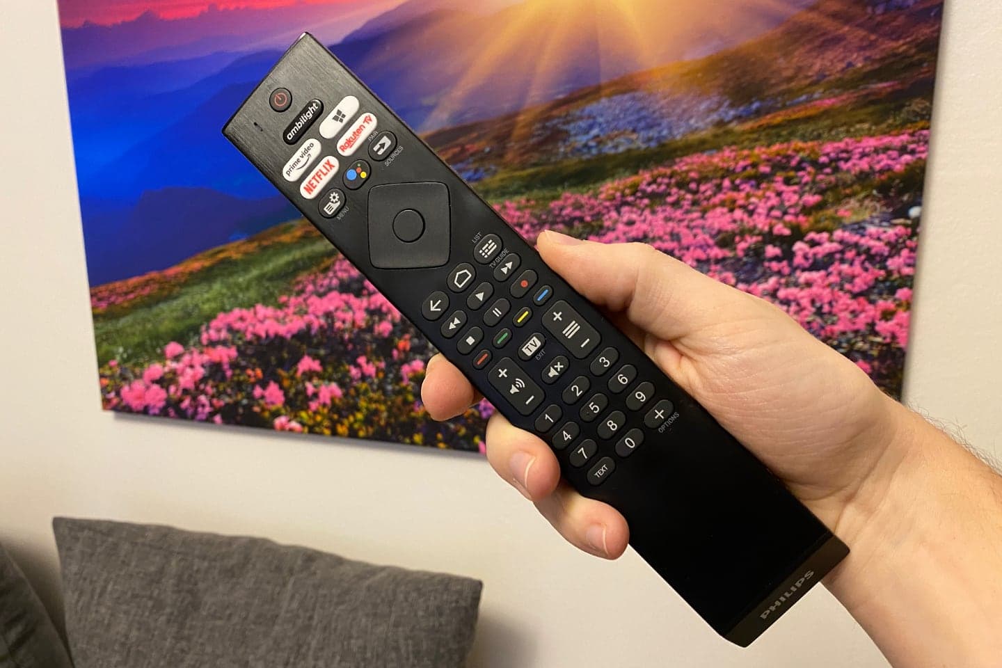 Philips 58PUS8506/12 a dálkový ovladač