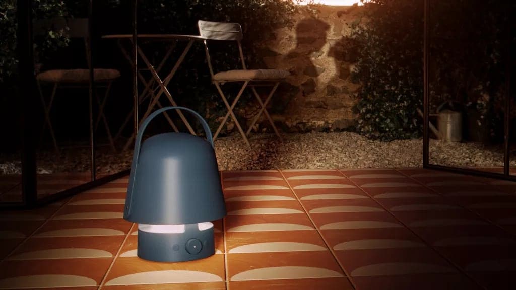 IKEA The Vappeby reproduktor a svítilna v jednom