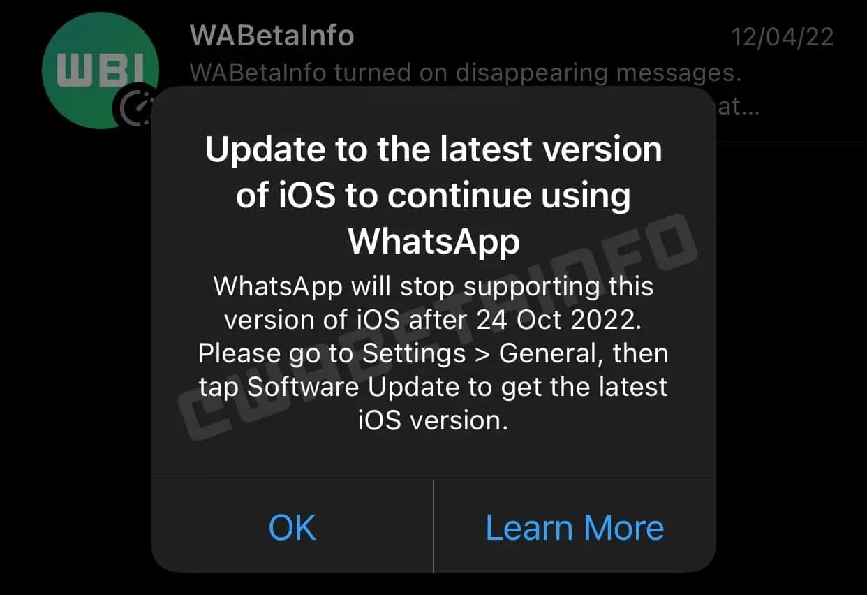 WhatsApp skončí u zařízeních s iOS 10 a 11