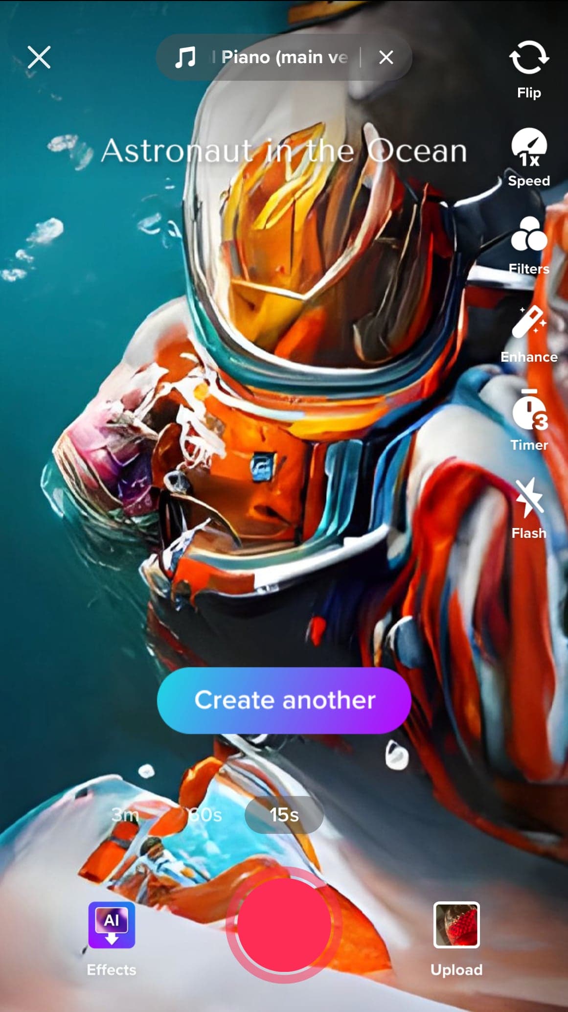 tiktok ai prevod textu na obrazek screen2