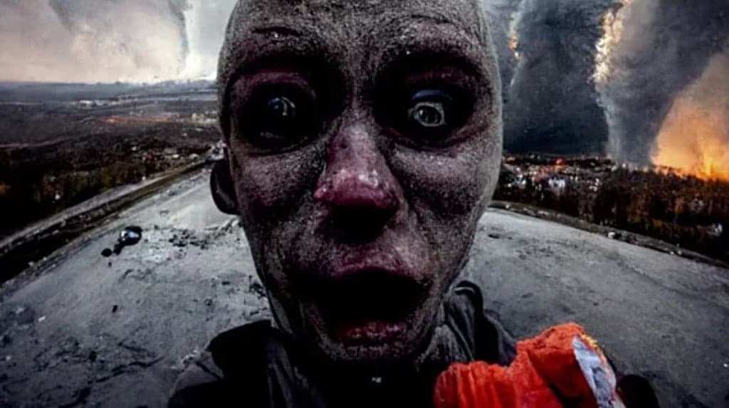 Umělá inteligence poslední selfie