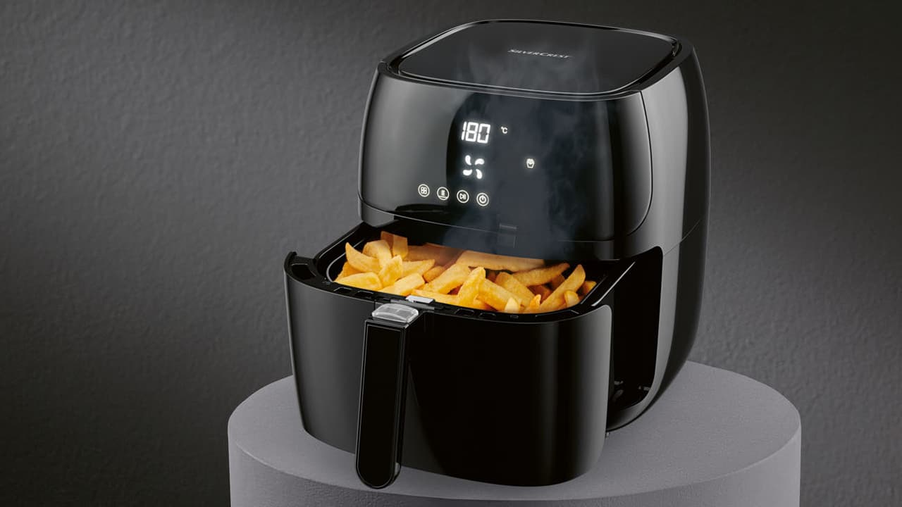 SILVERCREST Digitální horkovzdušná fritéza XL SHFD 2150 A2