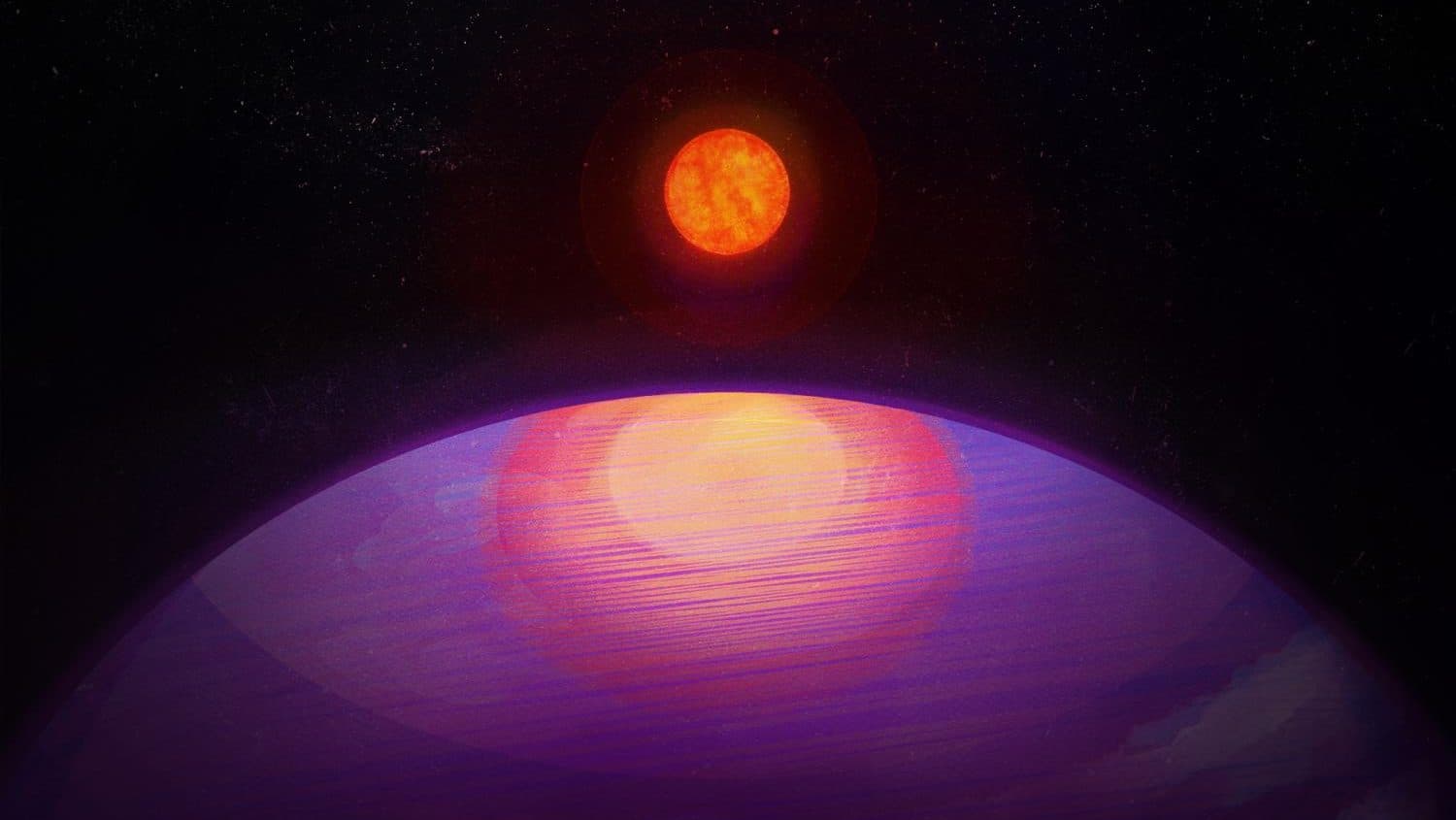 Vizualizace exoplaneta