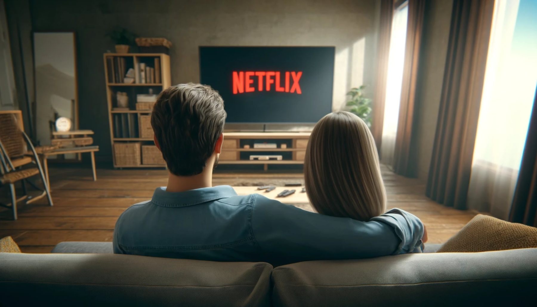 netflix sledujici mlady par
