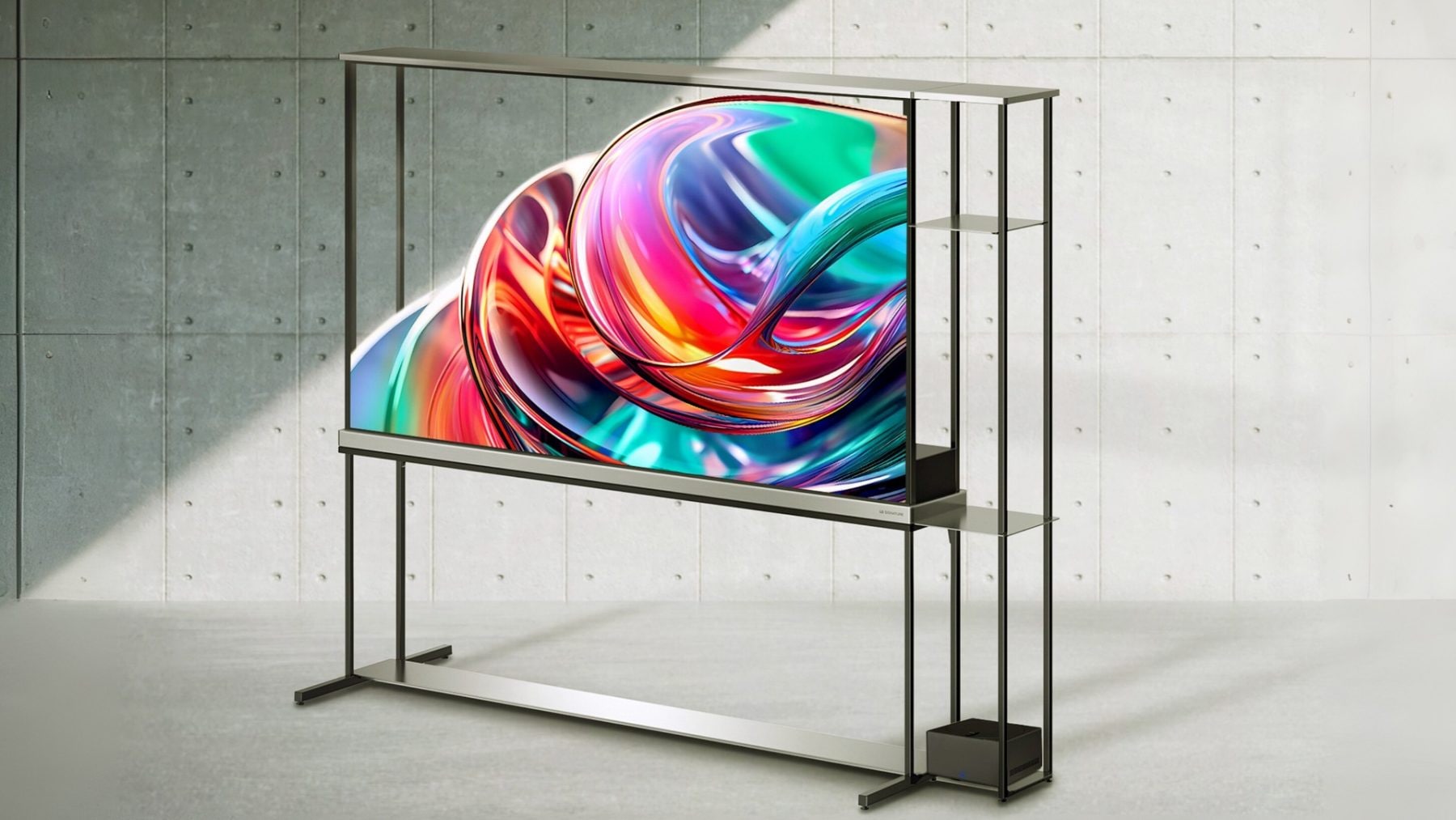 Transparentni TV LG Signature OLED T obr1