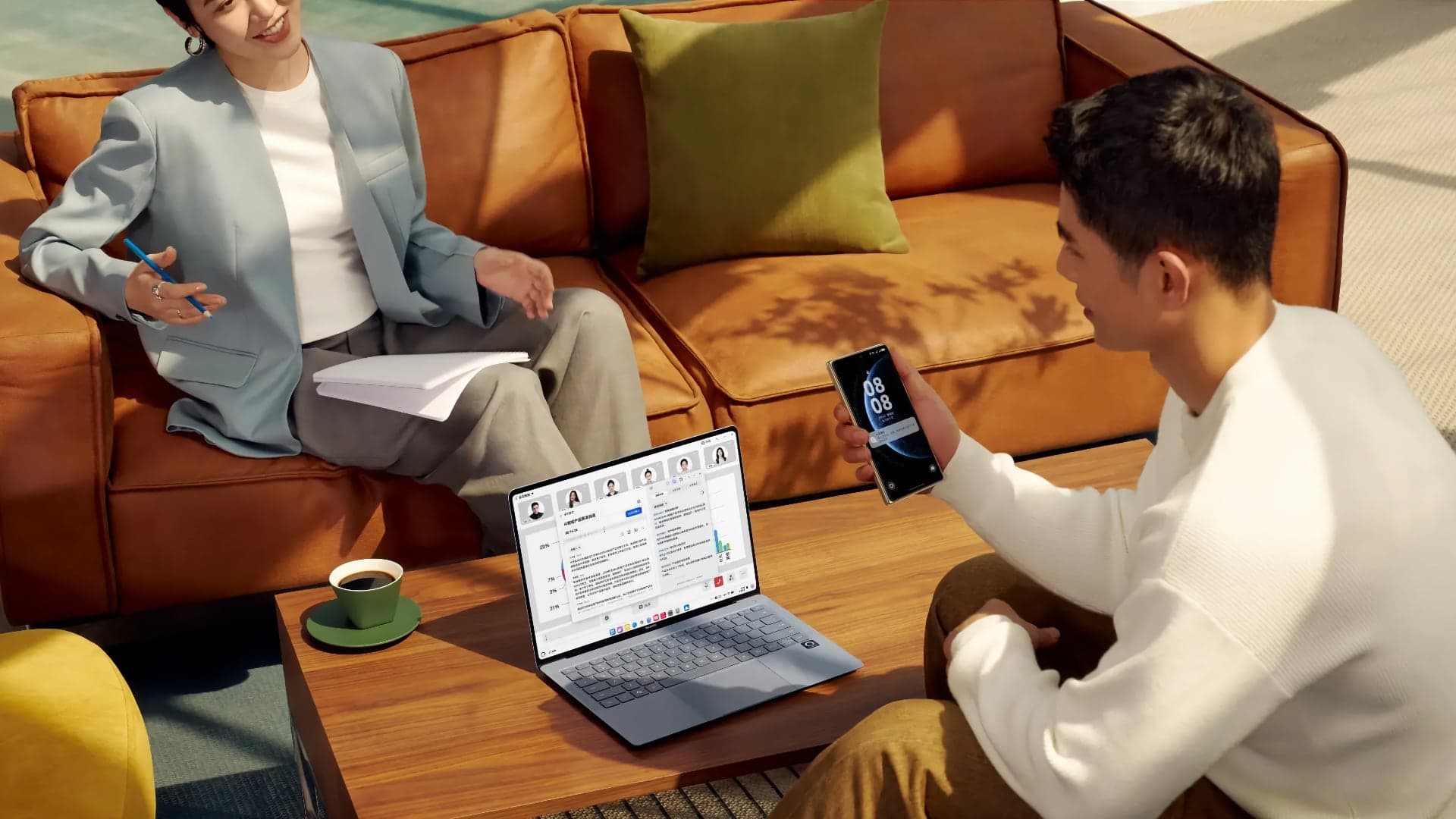 Počítač od Huawei se systémem HarmonyOS | foto: Huawei