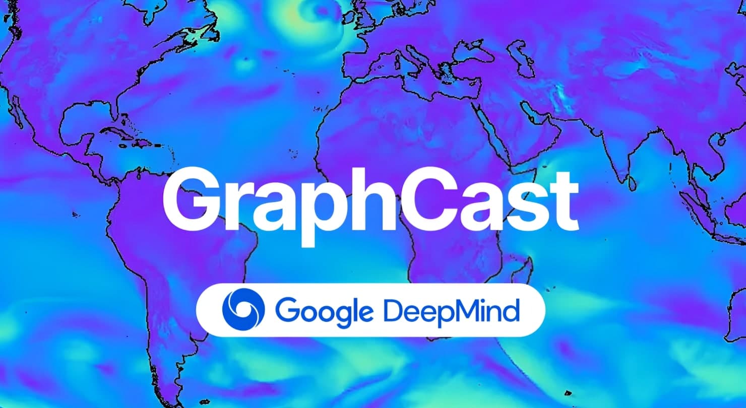 AI meteorologický model GraphCast od Googlu | foto: Google