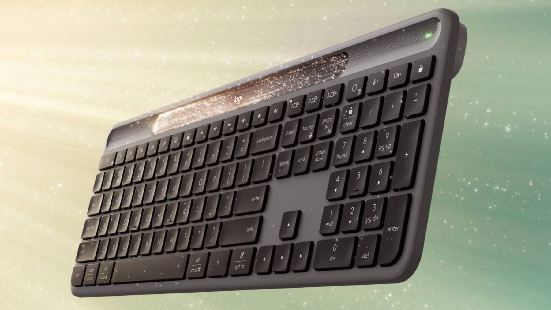 Signature Slim Solar+ K980 | Zdroj: Logitech