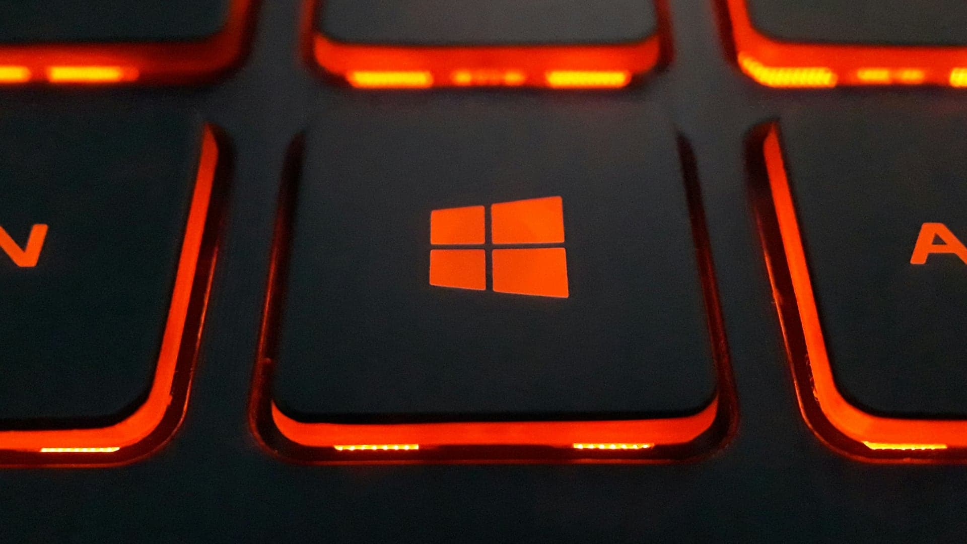 Tlačítko Windows na počítači | Zdroj: Unsplash